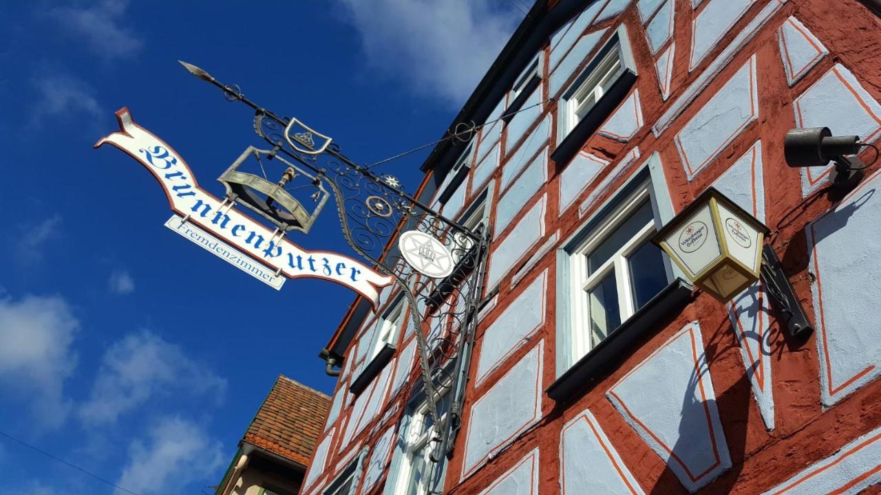 Brunnenputzer Pension Restaurant Kulsheim Eksteriør billede